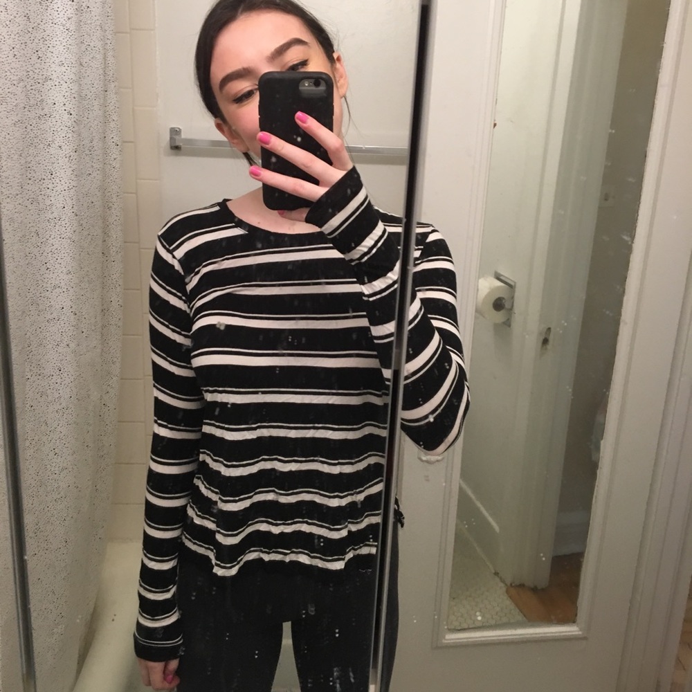 Soft Form Fitted Long Sleeve Top